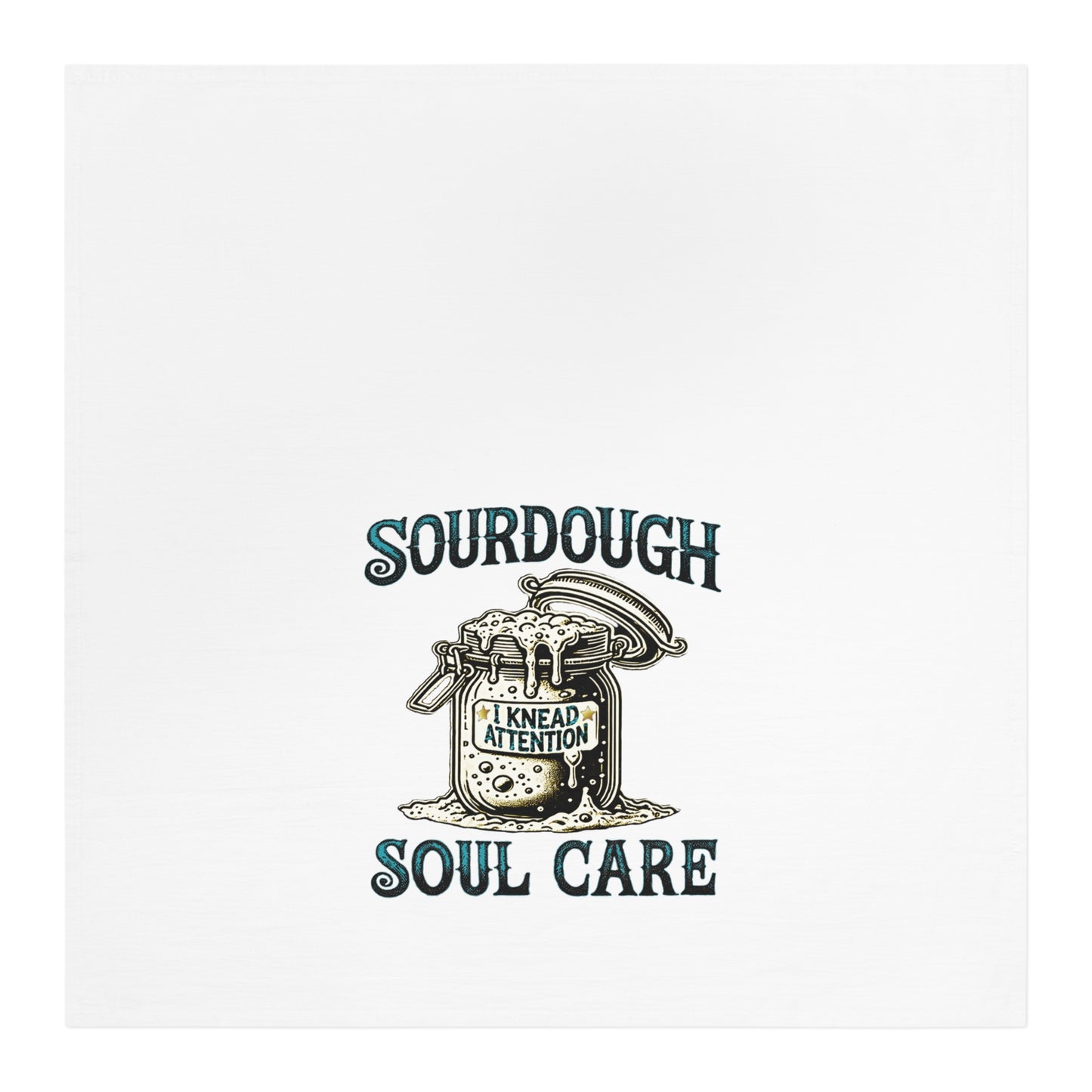 Sourdough Soul Care Tea Towel – Your Dough-lightful Kitchen Essential