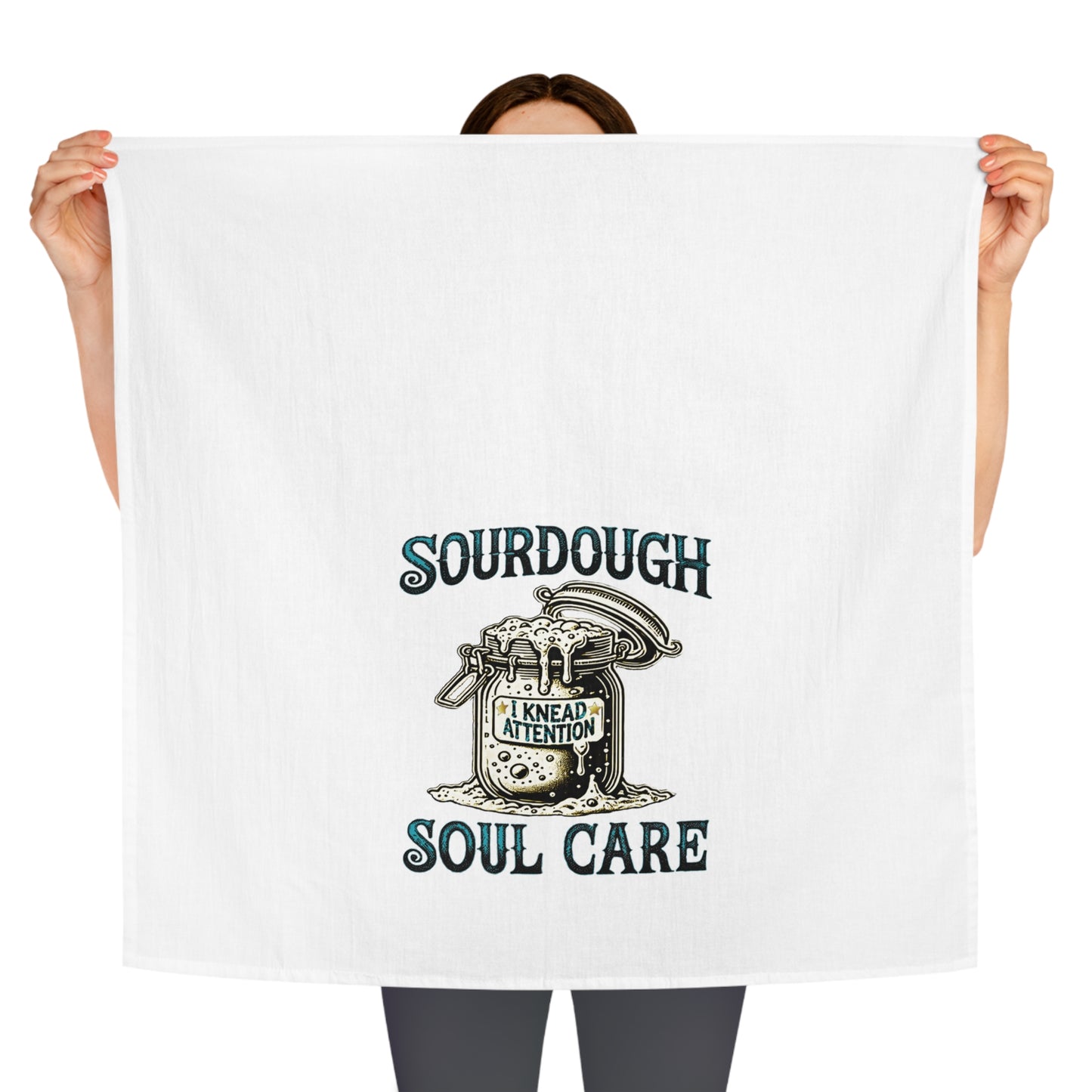 Sourdough Soul Care Tea Towel – Your Dough-lightful Kitchen Essential