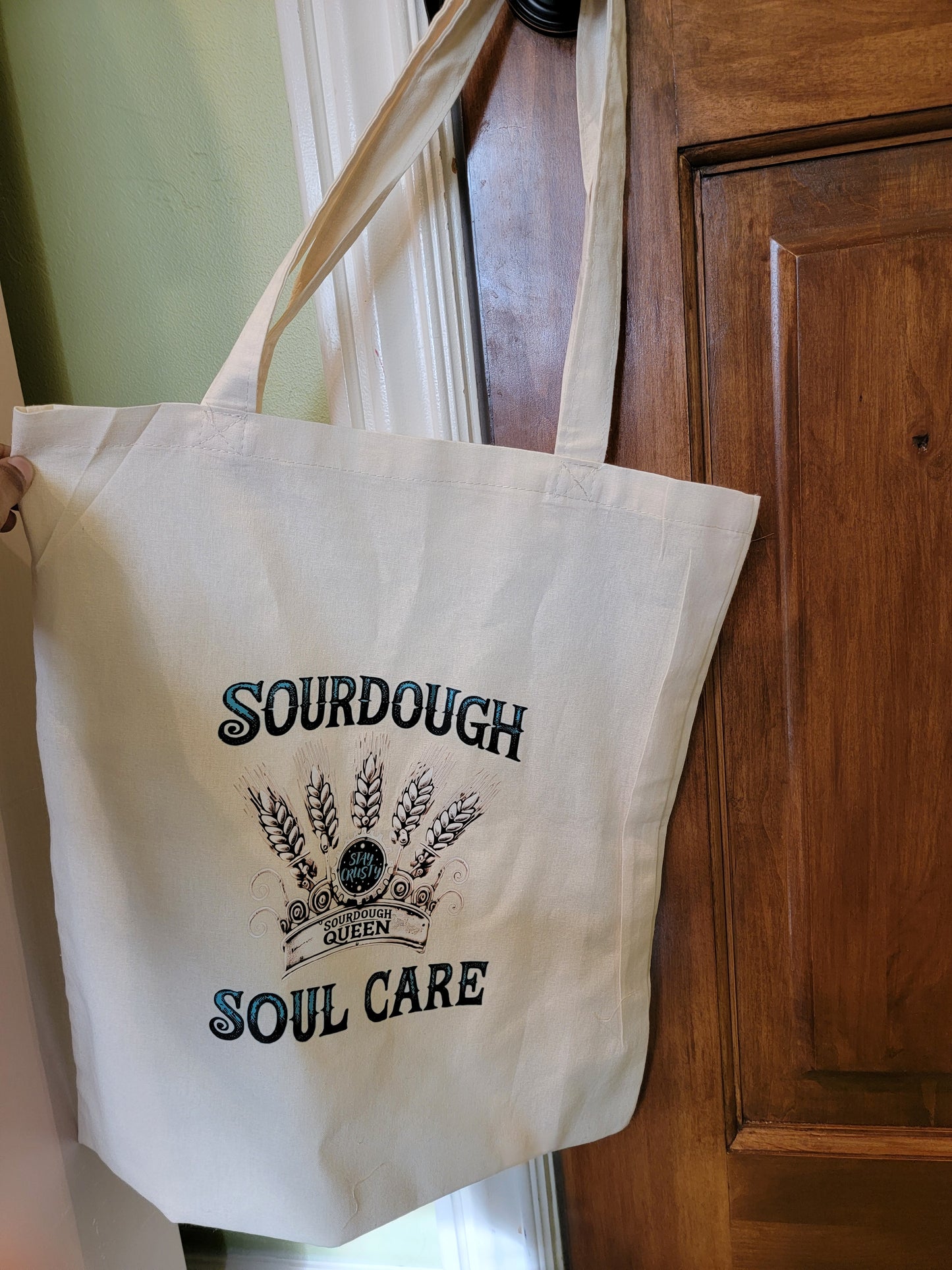 Sourdough Queen Tote Bag