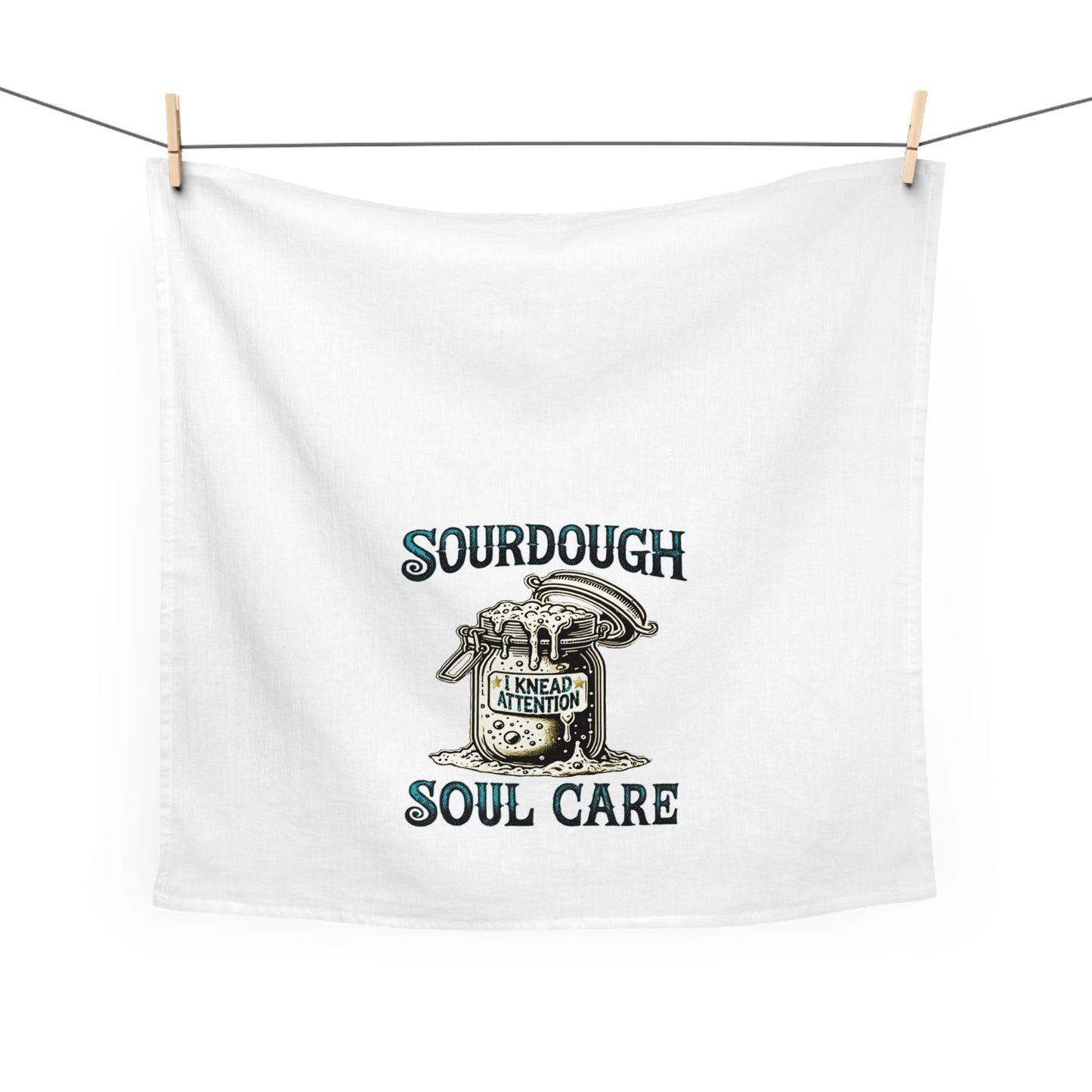 Sourdough Soul Care Tea Towel – Your Dough-lightful Kitchen Essential